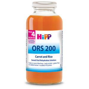 HiPP ORS 200 napitek iz korenčka in riževe sluzi, 200 ml