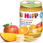 HiPP Sadje & žita – blaga sadna kašica z žiti BIO, 190 g HiPP Sadje & žita – blaga sadna kašica z žiti BIO, 190 g