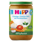HiPP kremni zelenjavni riž s čičeriko BIO, 220 g