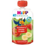 HiPP HiPPiS sadna blazinica jabolko, banana in jagoda BIO, 100 g