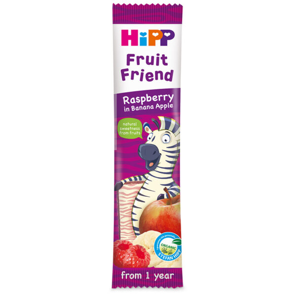 HiPP sadna ploščica banana, jabolko in malina BIO, 23 g HiPP sadna ploščica banana, jabolko in malina BIO, 23 g