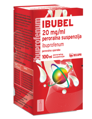 Ibubel 20 mg/ml peroralna suspenzija, 100 ml