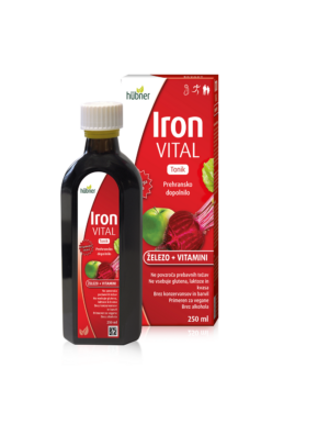 Iron Vital tonik z železom in vitamini, 250 ml