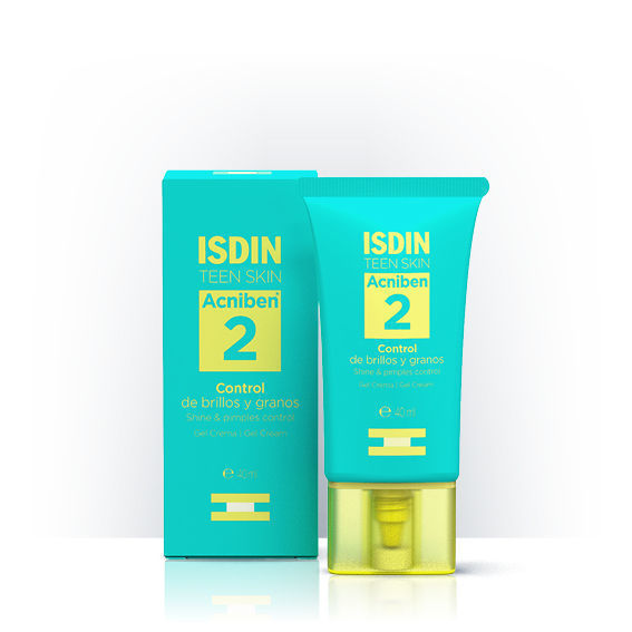 ISDIN Acniben 2 Shine & Pimples Control gel krema za nadzor sijaja in nego aken, 40 ml ISDIN Acniben 2 Shine & Pimples Control gel krema za nadzor sijaja in nego aken, 40 ml