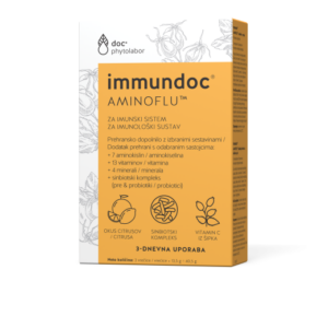 Immundoc Aminoflu prašek za napitek, 3 vrečke