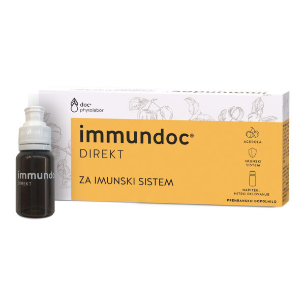 Immundoc Direkt napitek v stekleničkah, 12 stekleničk Immundoc Direkt napitek v stekleničkah, 12 stekleničk