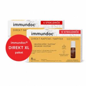Immundoc paket Direkt XL: Direkt napitek v stekleničkah, 18 stekleničk 