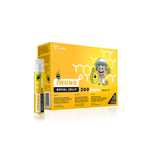 Yasenka Imuno Royal Jelly 300 Junior ampule, 16 x 20 ml