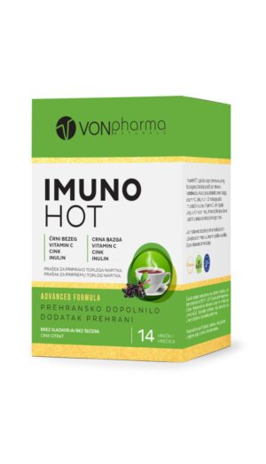 VonPharma ImunoHot prašek, 14 vrečk