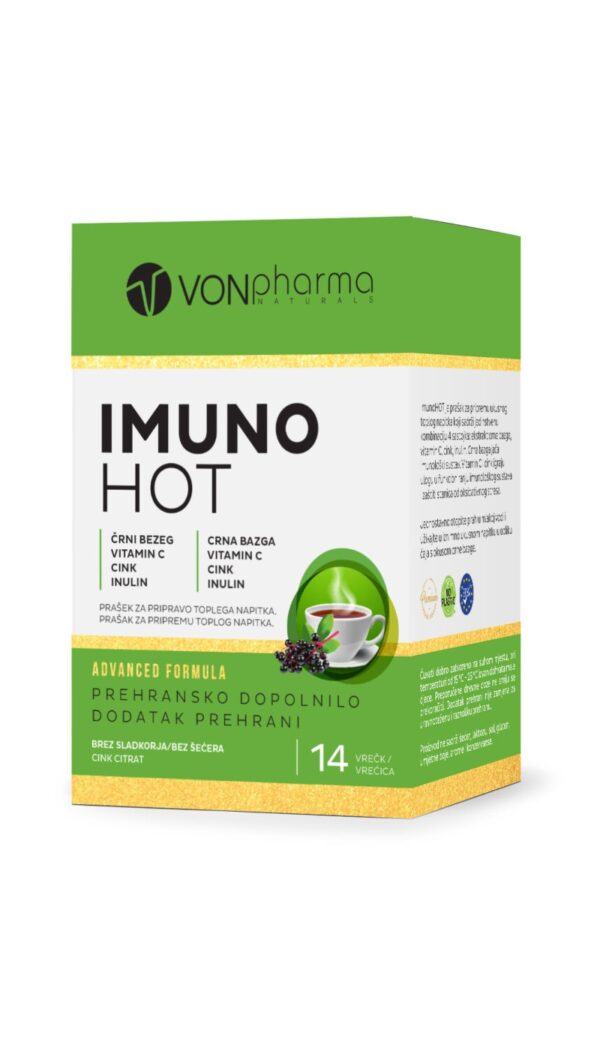 VonPharma ImunoHot prašek, 14 vrečk VonPharma ImunoHot prašek, 14 vrečk