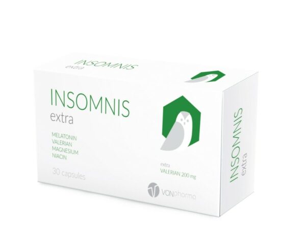 VonPharma Insomnis Extra kaspule, 30 kapsul VonPharma Insomnis Extra kaspule, 30 kapsul