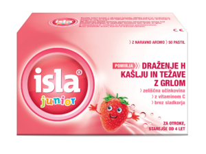 Isla Junior pastile, 50 pastil