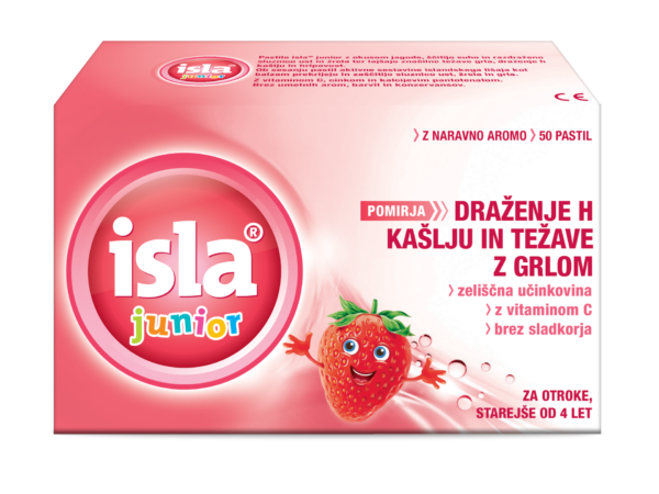 Isla Junior pastile, 50 pastil