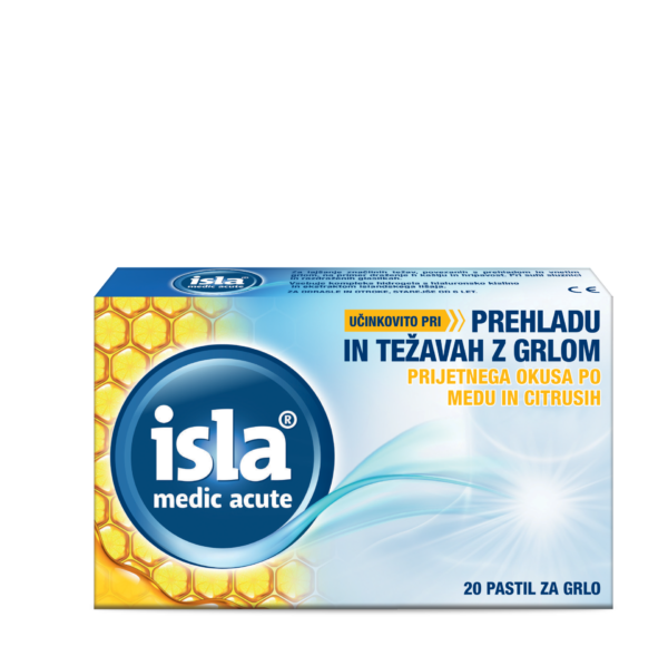 Isla Medic Acute pastile, 20 pastil Isla Medic Acute pastile, 20 pastil