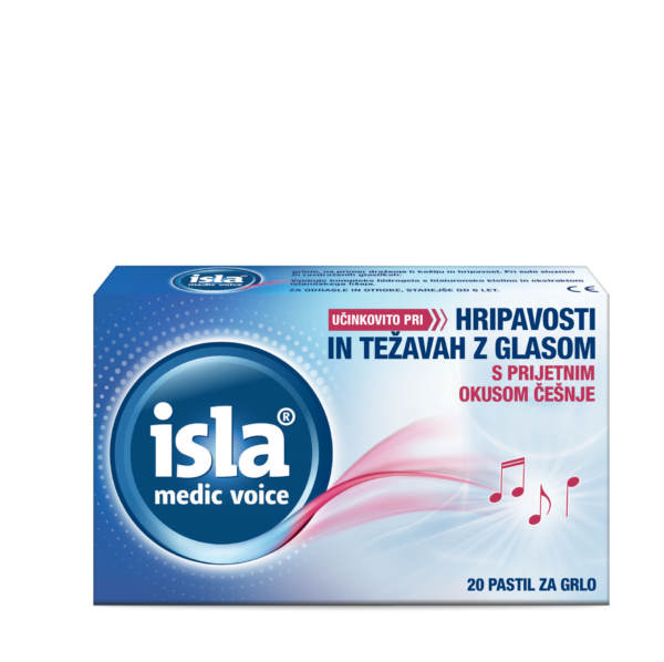 Isla Medic voice pastile, 20 pastil Isla Medic voice pastile, 20 pastil