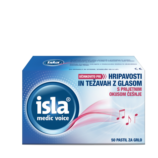 Isla Medic voice pastile, 50 pastil Isla Medic voice pastile, 50 pastil