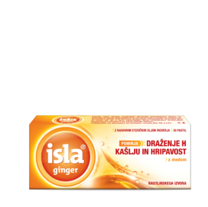 Isla Ginger pastile, 30 pastil