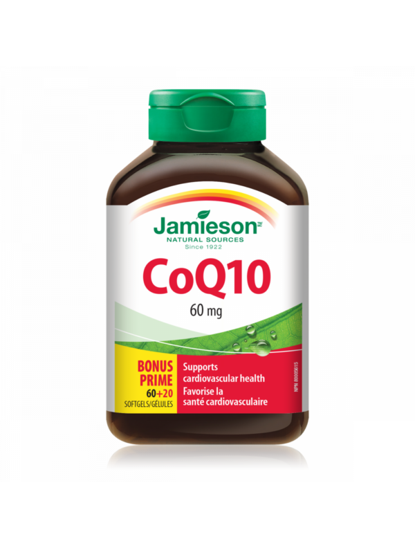 Jamieson Koencim Q10 60 mg kapsule, 80 kapsul Jamieson Koencim Q10 60 mg kapsule, 80 kapsul