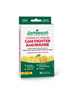Jamieson Cold Fighter žvečljive tablete, 10 tablet