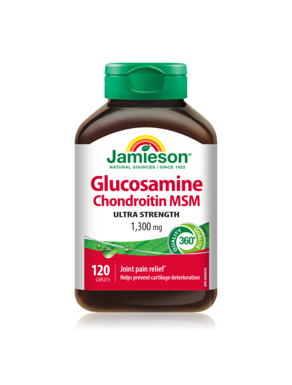 Jamieson Glukozamin, hondroitin in MSM tablete, 120 tablet
