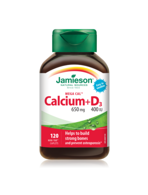 Jamieson Kalcij in vitamin D3 tablete, 120 tablet