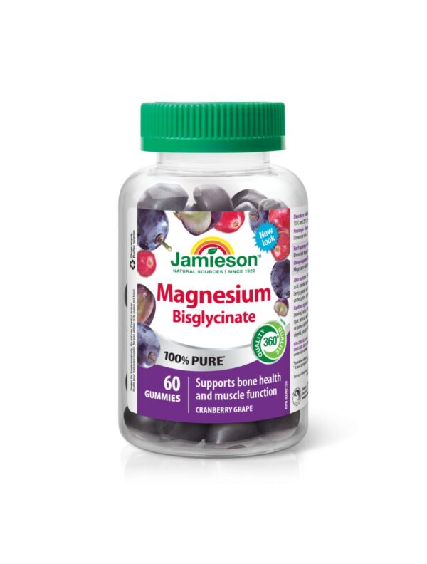 Jamieson Magnezij 20 mg žvečljive tablete, 60 tablet Jamieson Magnezij 20 mg žvečljive tablete, 60 tablet