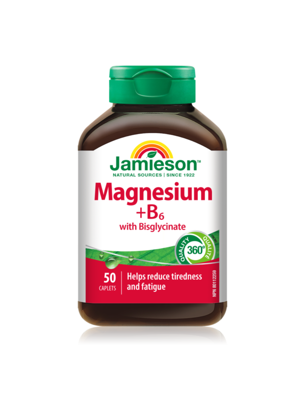 Jamieson Magnezij 200 mg + vitamini B tablete, 50 tablet