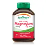 Jamieson Magnezij 500 mg + Vitamin D3 500 IE, 60 kapsul Jamieson Magnezij 500 mg + Vitamin D3 500 IE, 60 kapsul