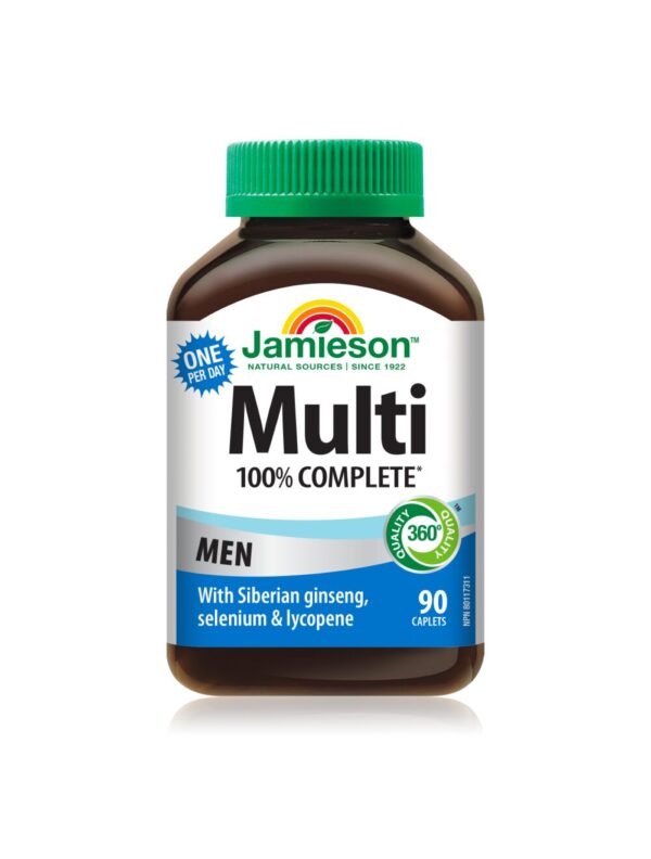 Jamieson Multivitamini za moške tablete, 90 tablet Jamieson Multivitamini za moške tablete, 90 tablet