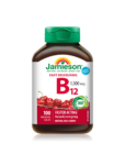 Jamieson Vitamin B12 1000 μg podjezične tablete z okusom češnje, 100 tablet Jamieson Vitamin B12 1000 μg podjezične tablete z okusom češnje, 100 tablet