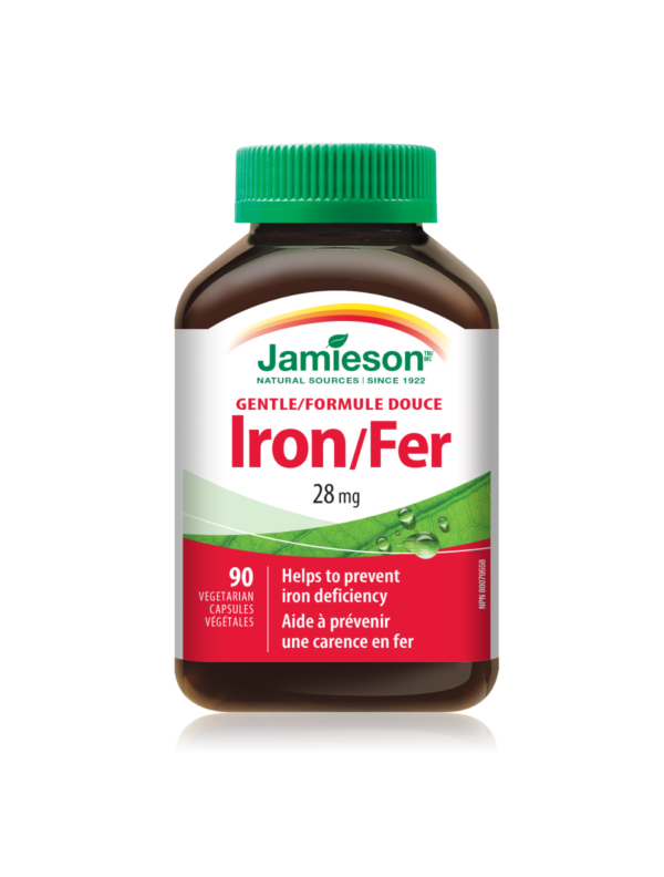 Jamieson Železo 28 mg kapsule, 90 kapsul Jamieson Železo 28 mg kapsule, 90 kapsul