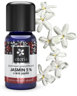 Eteris Jasmin 5 % absolut v BIO jojobi, 10 ml