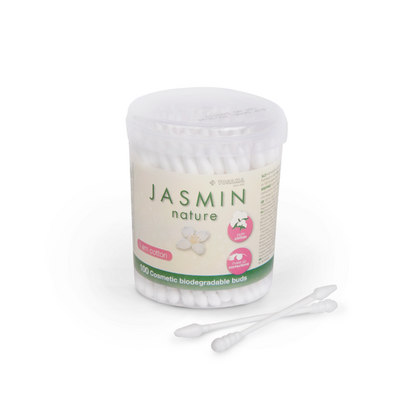 Jasmin nature biorazgradljive vatirane palčke, 100 palčk Jasmin nature biorazgradljive vatirane palčke, 100 palčk