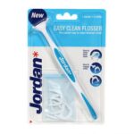 Jordan Easy Clean Flosser zobna nitka z držalom za odrasle, 1 držalo in 6 lokov Jordan Easy Clean Flosser zobna nitka z držalom za odrasle, 1 držalo in 6 lokov