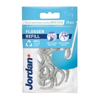 Jordan Flosser refill - loki z zobno nitko, 20 kosov Jordan Flosser refill - loki z zobno nitko, 20 kosov
