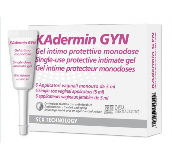 Kadermin Gyn intimni gel z aplikatorjem, 6 x 5 ml Kadermin Gyn intimni gel z aplikatorjem, 6 x 5 ml