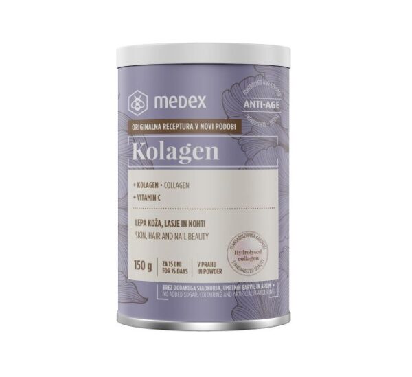 Medex Kolagen z vitaminom C v prahu, 150 g Medex Kolagen z vitaminom C v prahu, 150 g