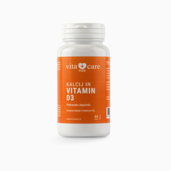Vita Care Plus Kalcij in vitamin D3 tablete, 90 tablet Vita Care Plus Kalcij in vitamin D3 tablete, 90 tablet