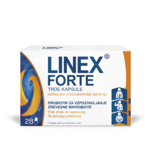 Linex Forte trde kapsule, 28 kapsul