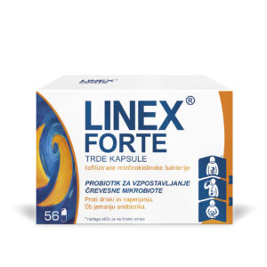 Linex Forte trde kapsule, 56 kapsul