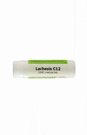 Lachesis C200 homeopatske kroglice, 1 g