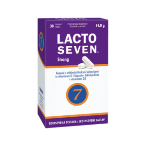 Vitabalans Lactoseven Strong kapsule, 30 kapsul