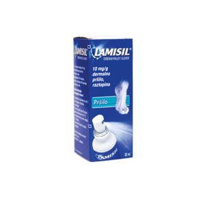 Lamisil 10 mg/g dermalno pršilo, raztopina, 30 ml Lamisil 10 mg/g dermalno pršilo, raztopina, 30 ml