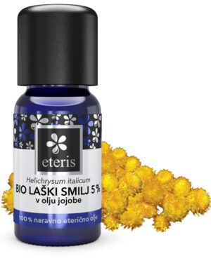 Eteris Laški smilj 5 % eterično olje v BIO jojobi, 10 ml