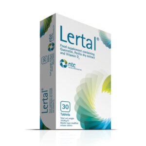 Lertal dvoslojne tablete s prilagojenim sproščanjem, 30 tablet