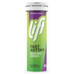 Lift Fast Acting glukozne tablete z okusom borovnice, 10 tablet Lift Fast Acting glukozne tablete z okusom borovnice, 10 tablet