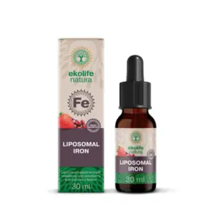 Ekolife natura liposomsko železo tekočina, 30 ml