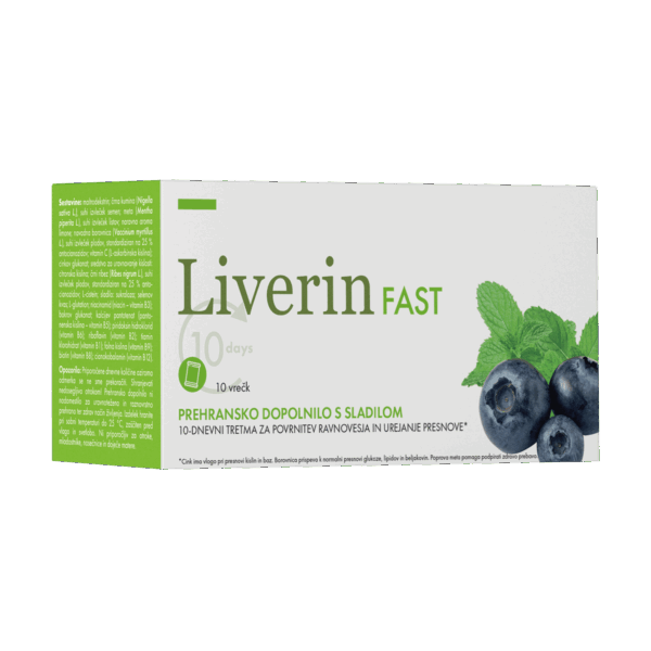 Liverin Fast vrečke, 10 vrečk