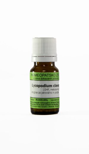 Lycopodium clavatum C6 homeopatske kroglice, 10 g