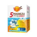 Natural Wealth 5 Magnezij 375 mg Direkt + B + C vrečke, 20 vrečk Natural Wealth 5 Magnezij 375 mg Direkt + B + C vrečke, 20 vrečk
